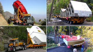 Illustration for article titled Algunas de las máquinas más grandes jamás transportadas por carretera